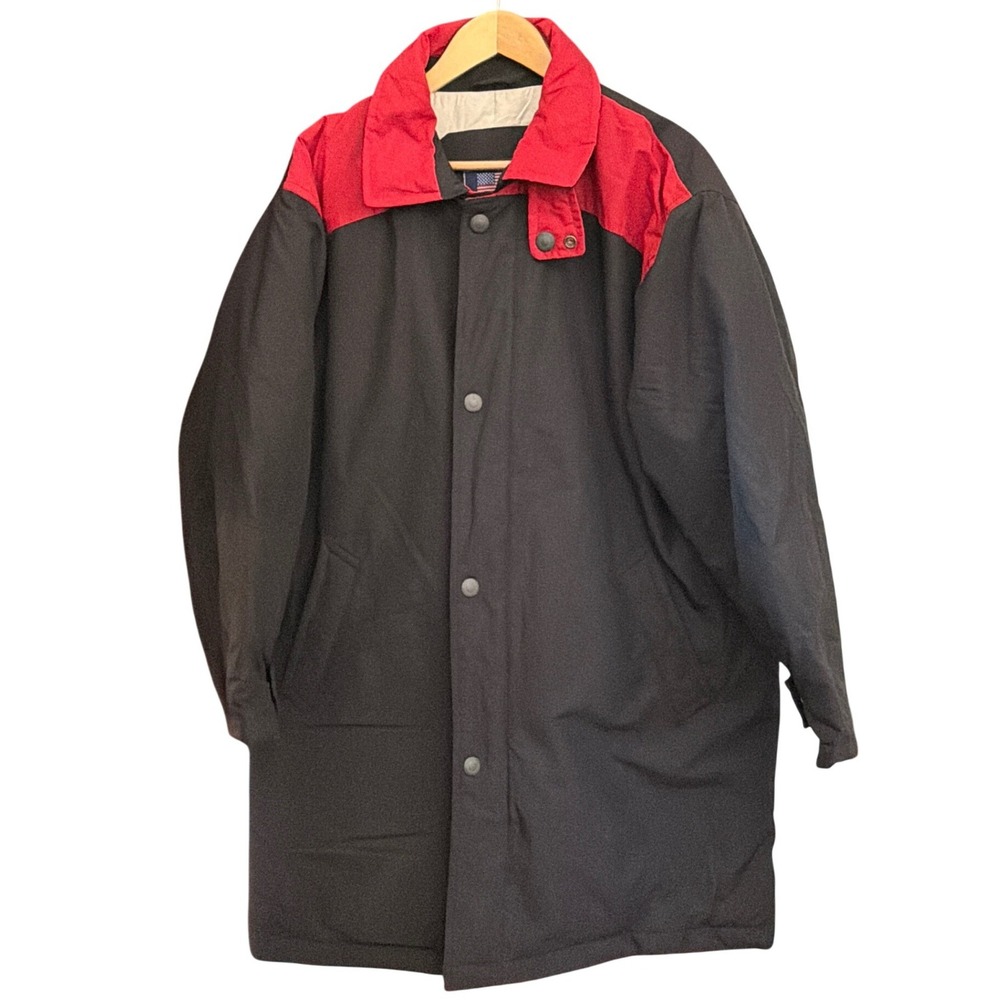 Deadstock Vintage Euro Le Frog Down Sport Ski Coat Mens 90s Colorblock Jacket